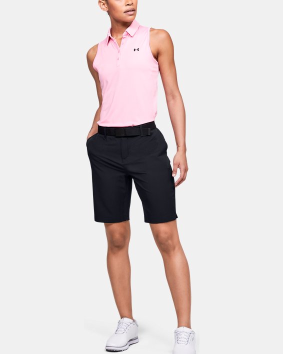 Damen UA Links Shorts, Black, pdpMainDesktop image number 3